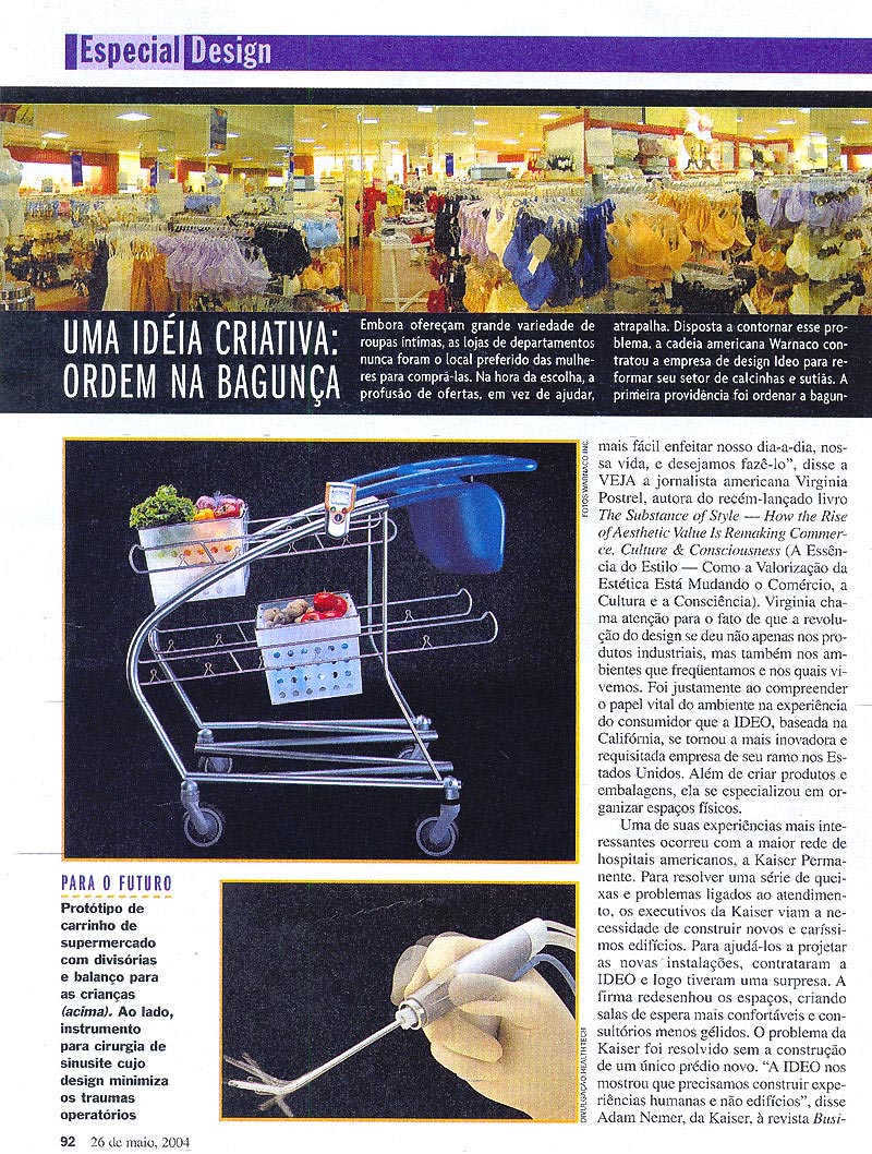 Revista Veja - Especial Design